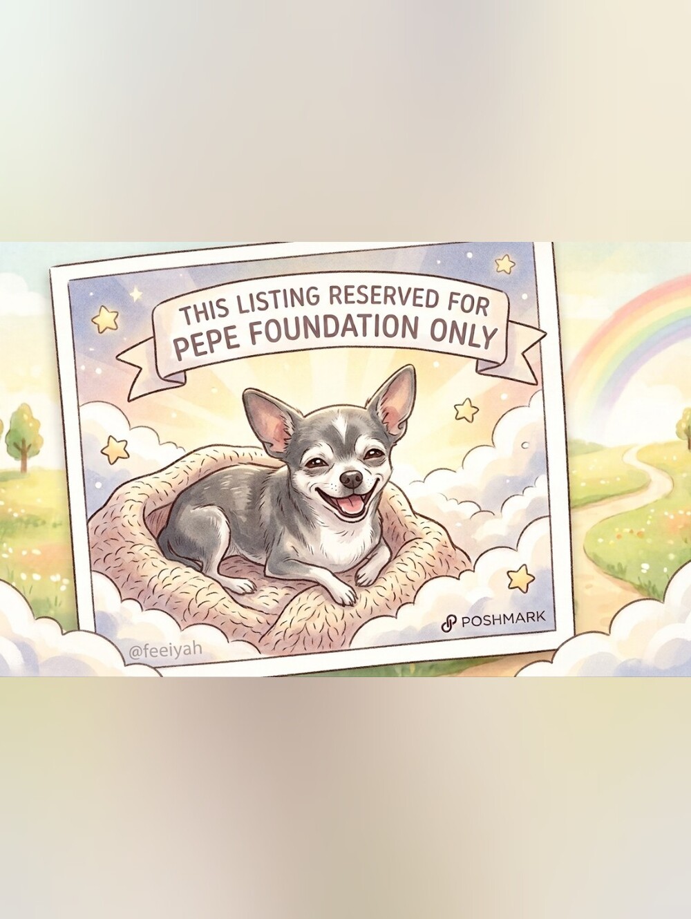 This Listing Is For Pepe Foundation Only. 🧡